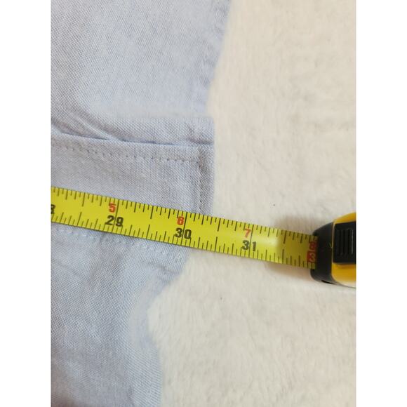 Goodfellow NWT Flannel Shirt Mens XL Blue Long Sleeve Preppy Classic Gorpcore - Picture 9 of 9